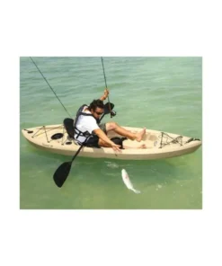 Lifetime Muskie 120 Sit-On-Top Angler Kayaks w/ Paddle - Image 3