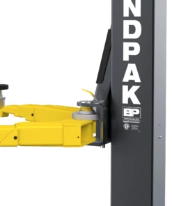 Alternative view of 12,000-Lb. Capacity Open-Top Two-Post Car Lift – Low-Ceiling Floorplate Design