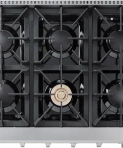 Alternative view of Thor Kitchen 36 Inch Gas Rangetops HRT3618U