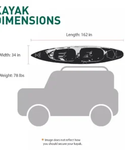 Alternative view of Perceptions Rambler Tandem Kayaks