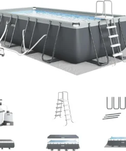 Intex Ultra XTR Rectangular Swimming Pool Set with Pumps