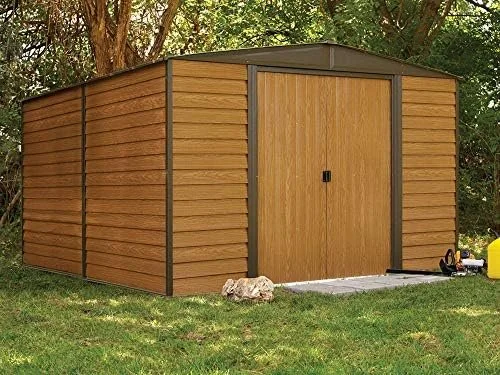 Arrow WR1012 Woodridge EG Steel Storage Shed, 10 by 12-Feets - Image 4