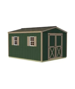 Best Barns Handmade Haven 10×12 Wood Shed Kit – Gable Roof, Eave Doosr (HHAVDE12) - Image 3