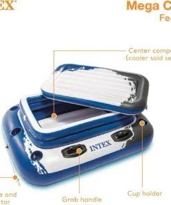 Alternative view of Intex Ultra XTR Round Frame Pool with Pumps, Cooler, and Floats (2 Packs)