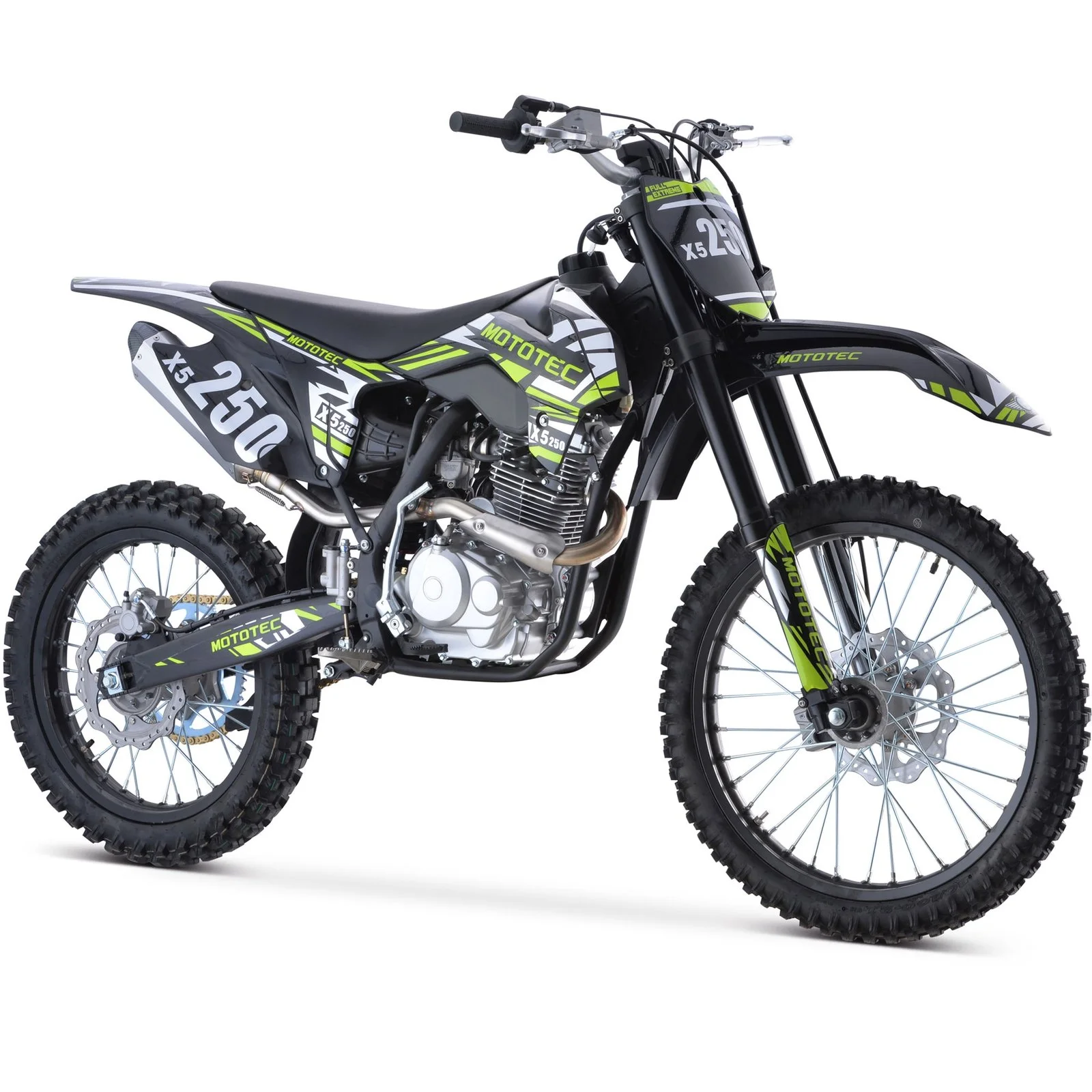 MotoTec X5 250cc 4-Stroke Gas Dirt Bikes - Image 5