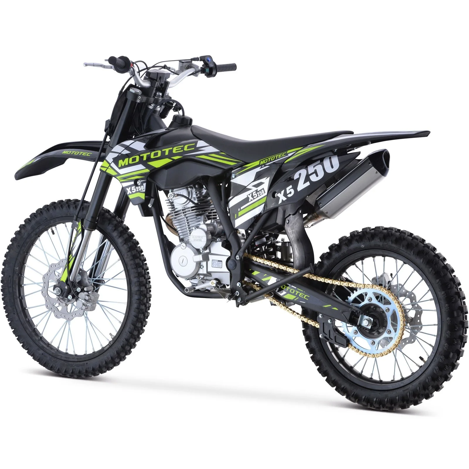 MotoTec X5 250cc 4-Stroke Gas Dirt Bikes - Image 4