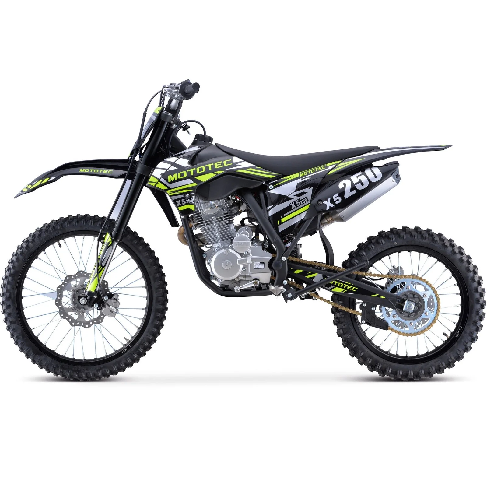MotoTec X5 250cc 4-Stroke Gas Dirt Bikes - Image 2