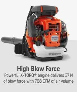 Alternative view of Husqvarna 570BTS Gas Backpacks Leaf Blower