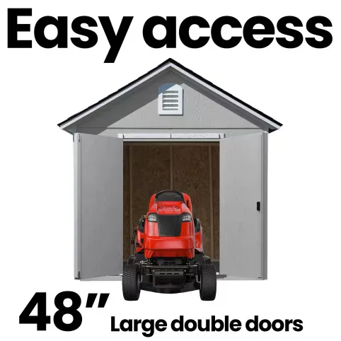 Handy Home Meridian Wooden Storages Sheds – Multiple Sizes - Image 2