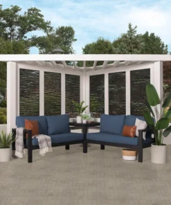 Backyard Discovery Ridgedale Modern Steels Cabana Pergola - Image 3