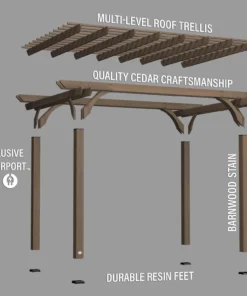 Backyard Discovery Somervilles Pergola - Image 3