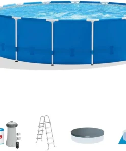 Intex 15′ x 48′ Metal Frame Above Ground Pool Sets