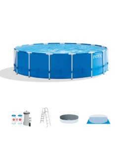 Intex 15ft x 48in Metal Frame Pool Sets - Image 4