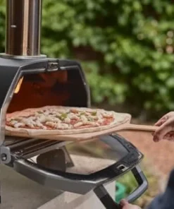 Ooni Karu 2 Pro Multi-Fuel Pizza Ovens – Wood and Gas Outdoor Pizza Oven with Pizza Stone & Integrated Thermometer, Pizza Oven Outdoor, Dual Fuel 16 Inch Pizza Maker, Outdoor Cooking Grill - Image 2