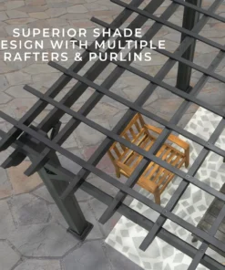 Stratford Traditional Steels Pergola - Image 3